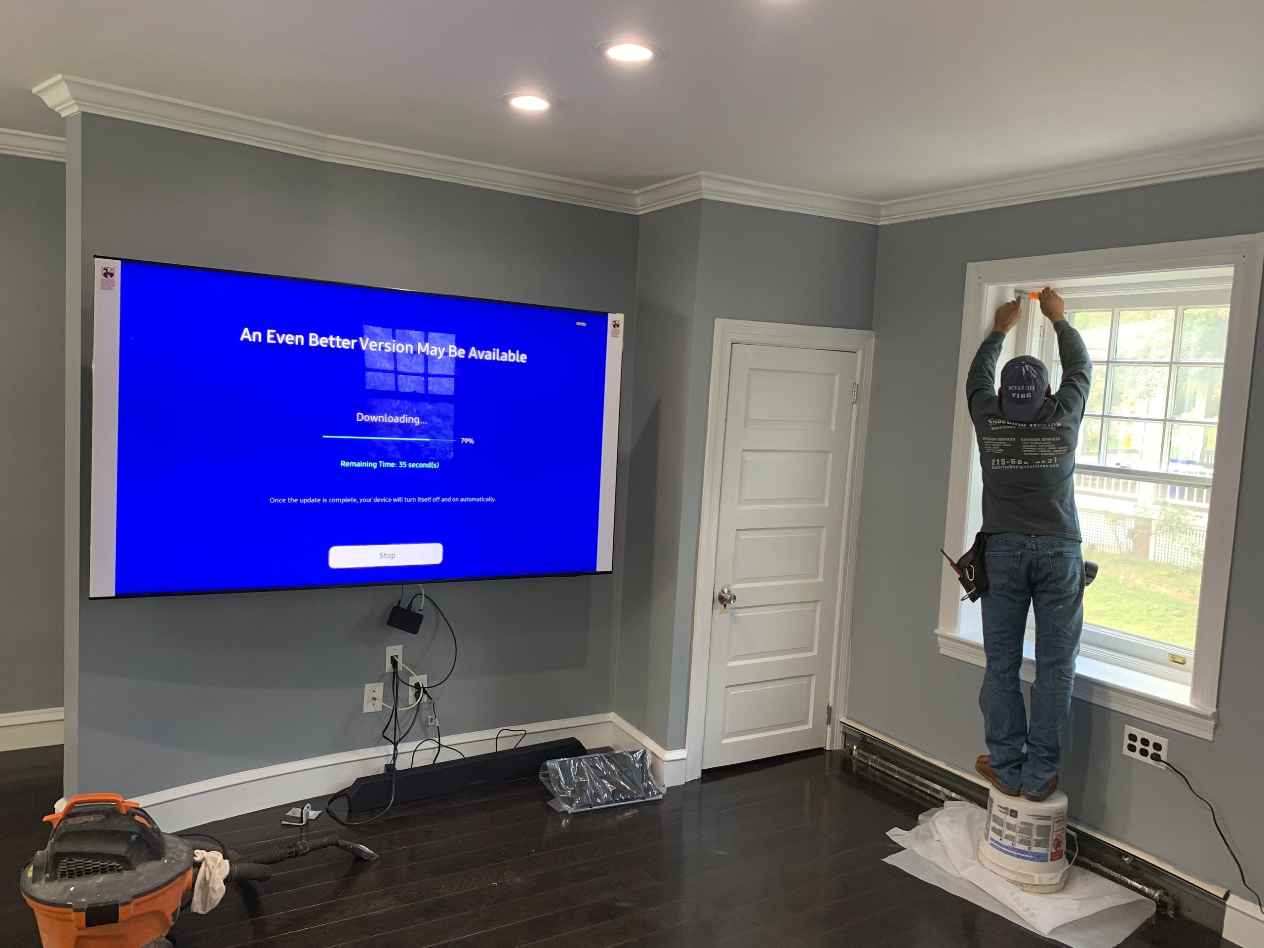 Window replacement project